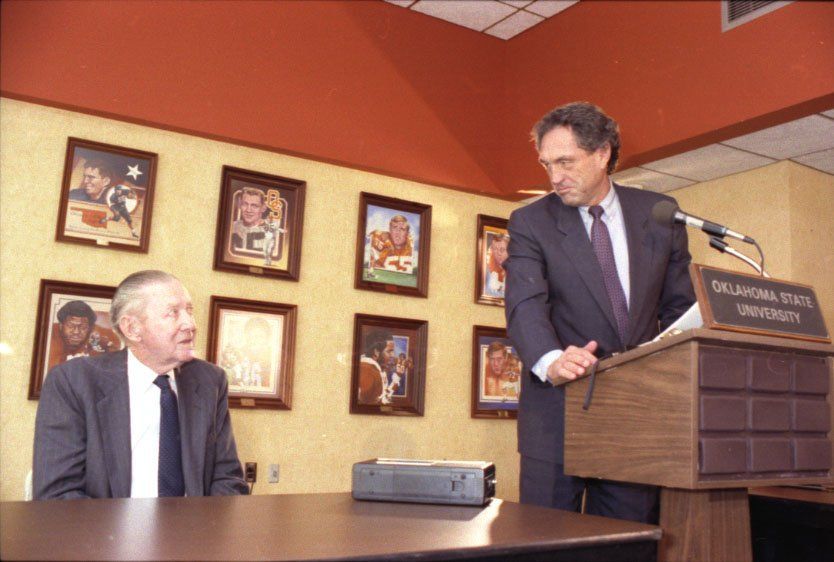 Eddie Sutton -- April 1990